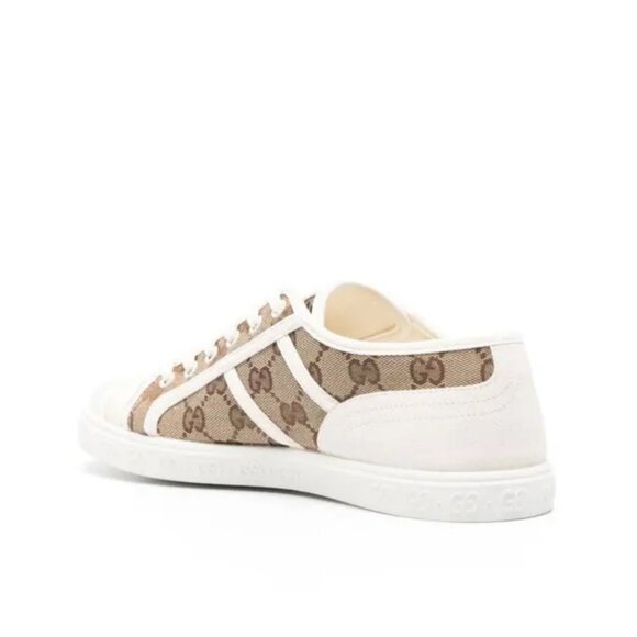 Gucci  gg supreme canvas sneakers $1,045 Size 37 New in box - Picture 2 of 6